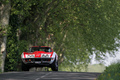 Chevrolet Corvette, rouge+blanc, jump, campagne