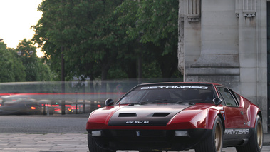 De Tomaso Pantera, rouge+noire, 3-4avd