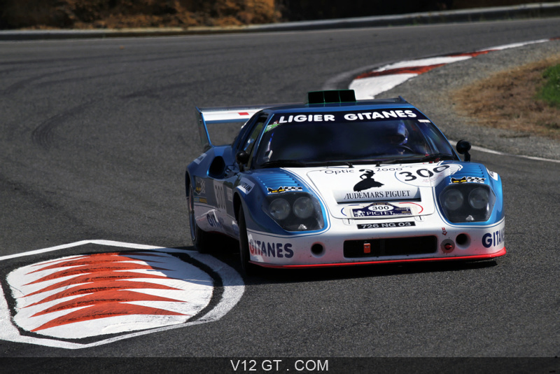Ligier Js2 Bleu Blanc Action Face Circuit Tour Auto
