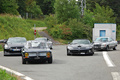 Alfa Romeo Junior bleu & Dodge Viper SRT-10 noir face avant