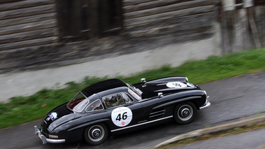 Gstaad Classic 2009 Mercedes 300 SL Noire