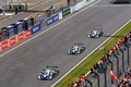 24 heures du mans les 3 monoplaces peugeot