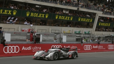 24h du Mans 2011 course Audi ligne d'arrivée