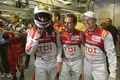 24h du Mans qualifs Audi pilotes de face