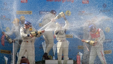 24h Nürburgring 2011 podium