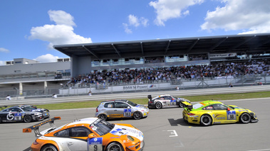 24h Nürburgring 2011 Porsche départ