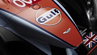 Aston Martin AMR-One Gulf logo avant