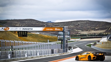 McLaren MP4-12C stands Navarra