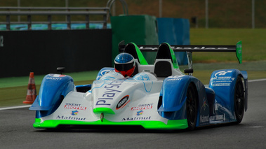 Pescarolo proto LMP1 blanc/bleu Prestige Racing 3/4 avant gauche 2