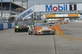 Spyker C8 Spyder GT2-R orange/gris 3/4 avant droit