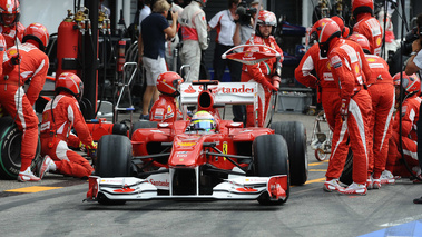 Allemagne 2010 Ferrari stand