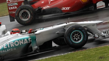 Canada 2011 Mercedes GP et Ferrari