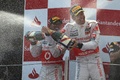 Espagne 2011 McLaren Hamilton et Button podium