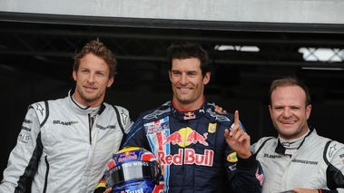 grand prix allemagne samedi qualification button webber barichello