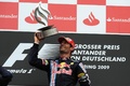 grand prix allemagne victoire de webber podium portrait