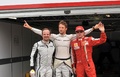 Grand Prix de Monaco Qualification Barrichello Button Raikkonen
