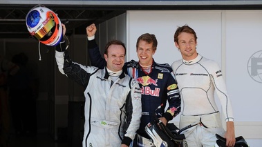 Grand Prix de Turquie qualification Barrichello Vettel Button