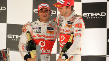 Hamilton et Button