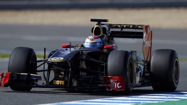 Lotus Renault essais Petrov