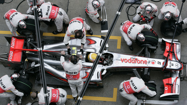 Malaisie 2010 McLaren stand