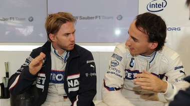 nick heidfeld et robert kubica