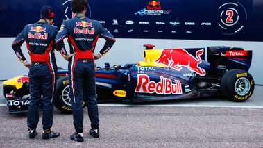 RB7 Vettel et Webber