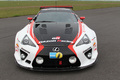 Lexus LF-A Race Car noir/blanc face avant