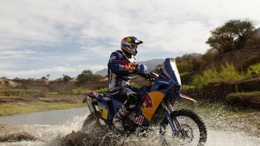 Dakar 2011 KTM gué