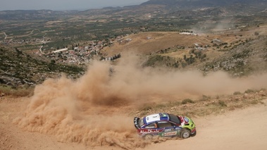 Rallye de Grève Ford et paysage