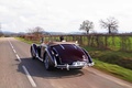 Talbot-Lago T26 Record cabriolet bordeaux 3/4 arrière gauche travelling 2