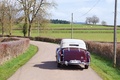 Talbot-Lago T26 Record cabriolet bordeaux face arrière capoté travelling 2