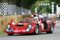 Goodwood Festival Of Speed 2011 - Alfa Romeo 33 rouge 3/4 avant gauche