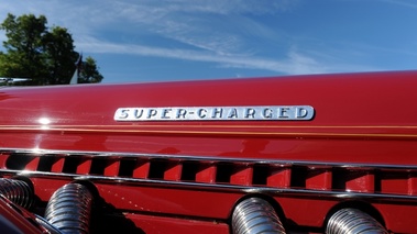 Goodwood Festival Of Speed 2011 - ancienne rouge logo Super-Charged