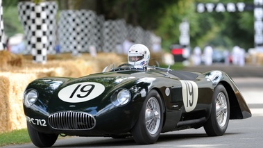 Goodwood Festival Of Speed 2011 - ancienne vert 3/4 avant gauche