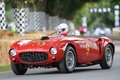 Goodwood Festival Of Speed 2011 - Ferrari 375 rouge 3/4 avant gauche