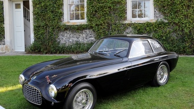 Goodwood Festival Of Speed 2011 - Ferrari noir 3/4 avant gauche