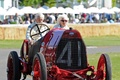 Goodwood Festival Of Speed 2011 - Fiat rouge 3/4 avant droit