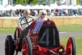 Goodwood Festival Of Speed 2011 - Fiat rouge 3/4 avant droit