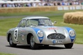 Goodwood Festival Of Speed 2011 - Mercedes 300 SL Competition gris 3/4 avant droit