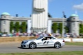 Goodwood Festival Of Speed 2011 - Mercedes SL63 AMG gris pace car F1 filé