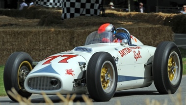 Goodwood Festival Of Speed 2011 - monoplace blanc 3/4 avant gauche 2