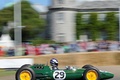 Goodwood Festival Of Speed 2011 - monoplace Lotus vert filé debout