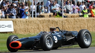 Goodwood Festival Of Speed 2011 - monoplace vert 3/4 avant gauche