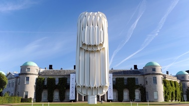 Goodwood Festival Of Speed 2011 - sculpture Jaguar Type E 