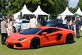 Lamborghini Aventador, orange, 3-4 avg