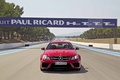 Mercedes C63 AMG Coupe Black Series rouge face avant travelling