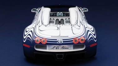 Bugatti Veyron L'or Blanc - face arrière