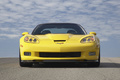 Chevrolet Corvette C6 ZR1 jaune face avant