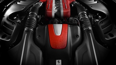 Ferrari FF anthracite moteur