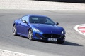 Maserati GranTurismo MC Stradale bleu 3/4 avant droit penché 2